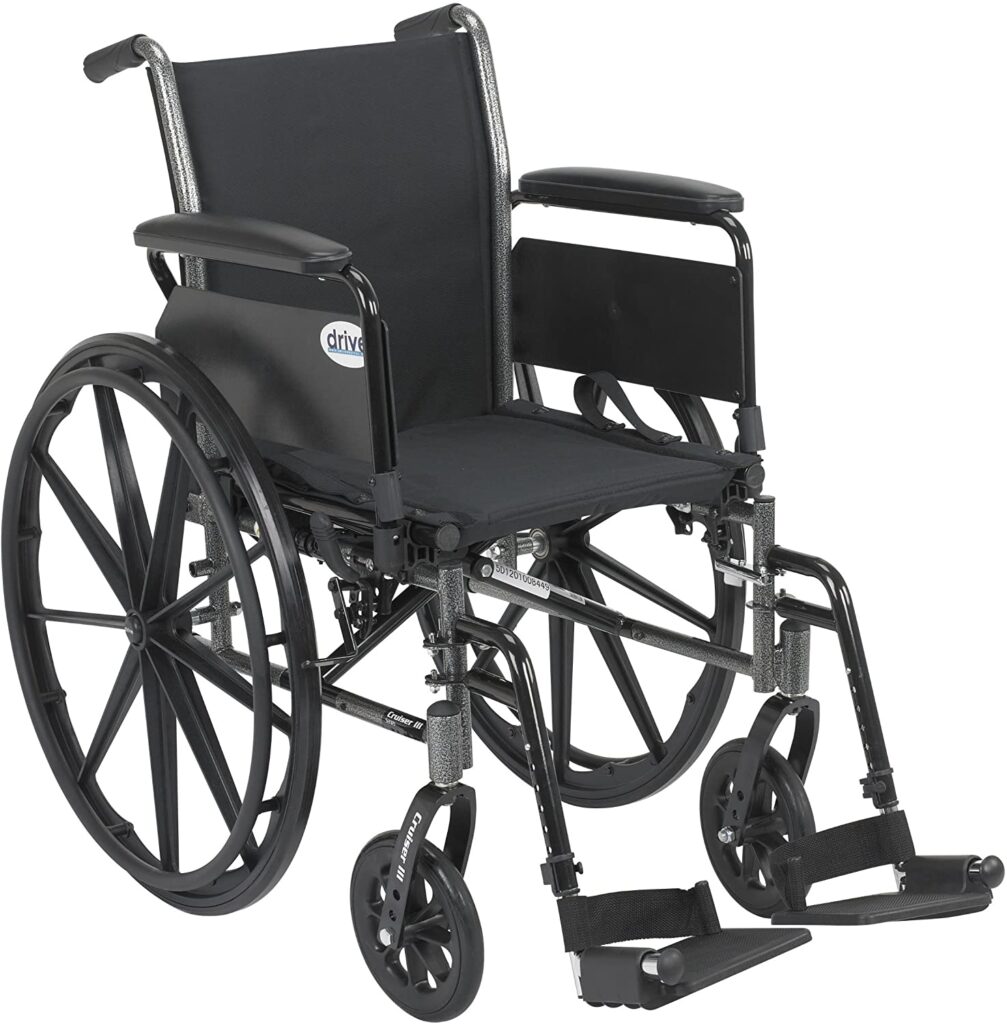 Drive Medical Cruiser III Light Weight Wheelchair