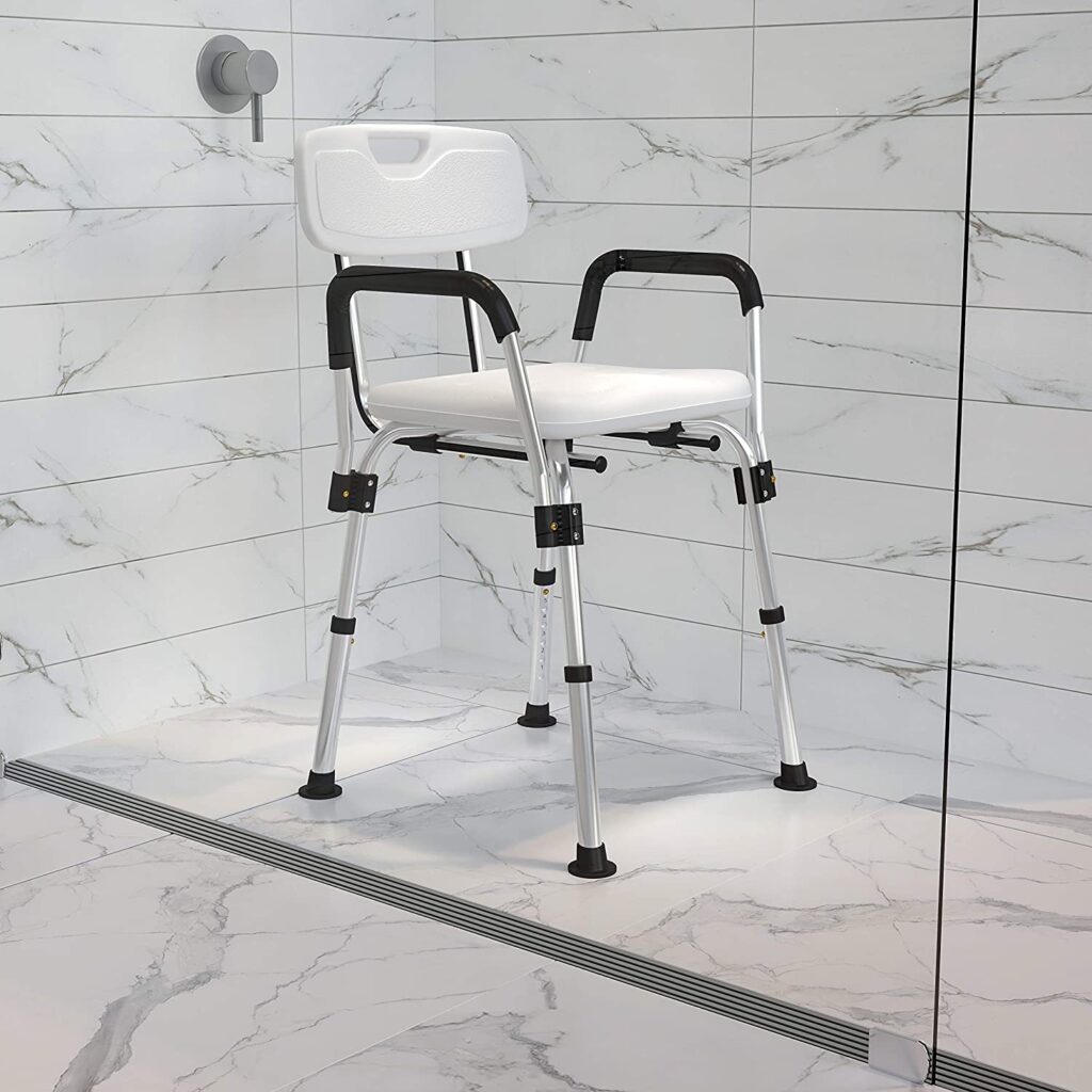 Flash Furniture Hercules Adjustable Shower Chair