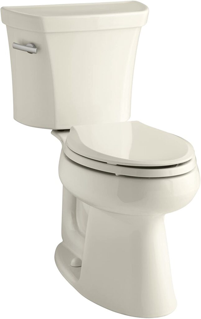Kohler K-3933-0 Memoirs Comfort Height Two-Piece Round Front Toilet