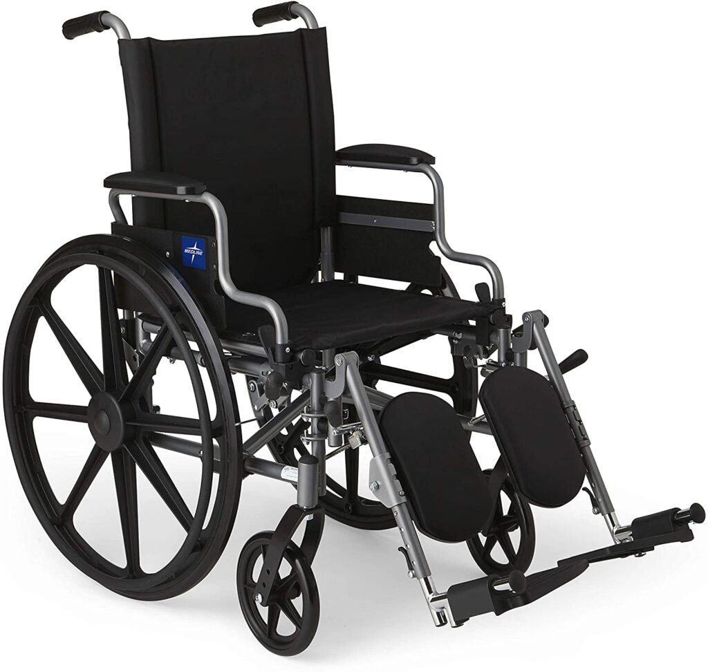 Medline - MDS806550E Lightweight & User-Friendly Wheelchair