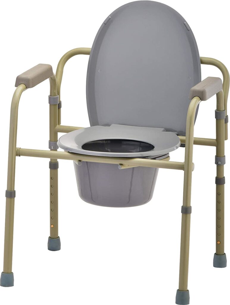 NOVA Medical Folding portable toilets for seniors.