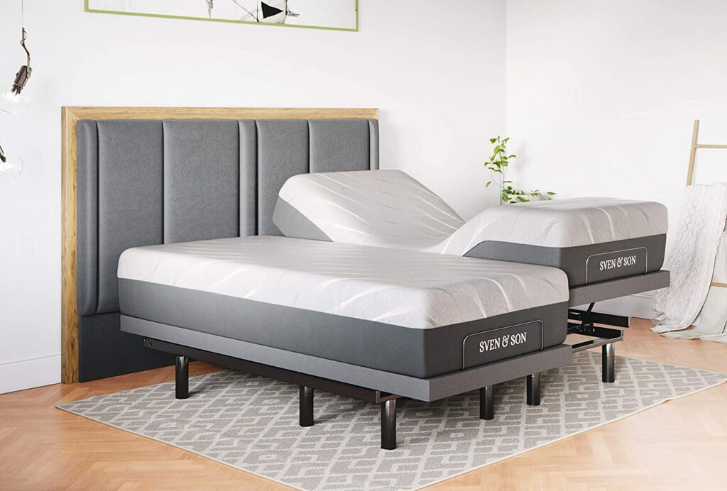 Sven &Amp; Son Split King Adjustable Bed for Elderly