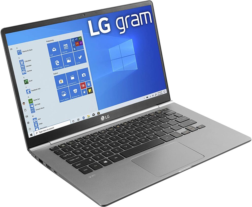  LG Gram Full HD Laptop for seniors.