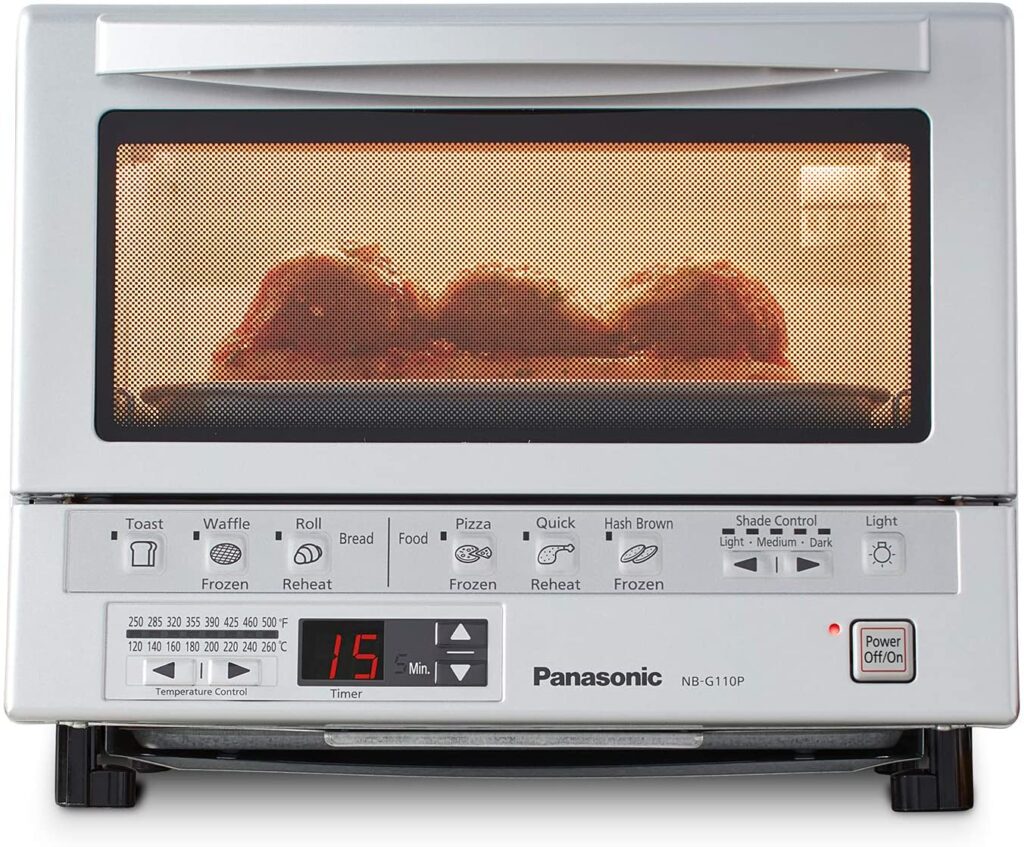 Panasonic FlashXpress Min Toaster Oven for Elderly.