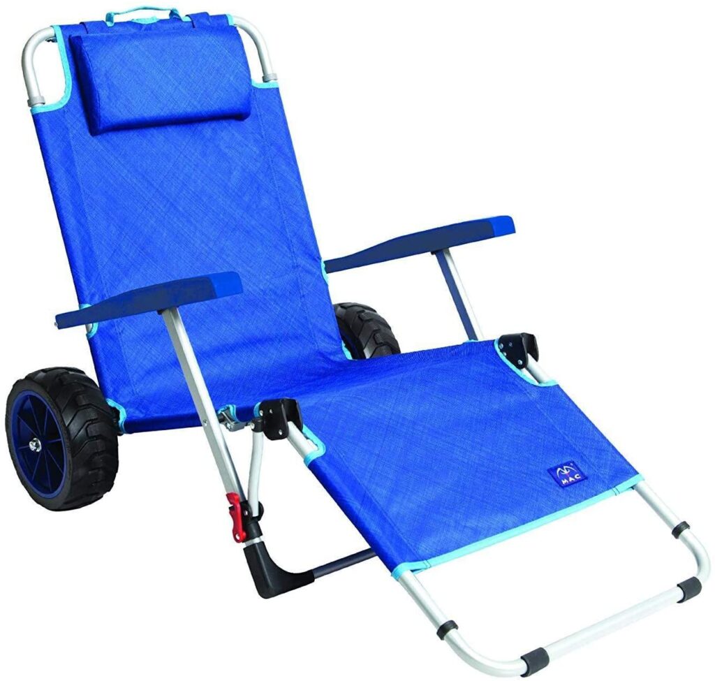 MacSports 2-in-1 Outdoor Chair for seniors.