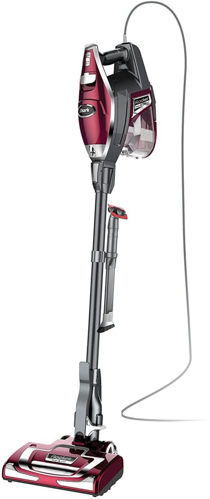 Shark Rocket DeluxePro Ultra-Light Vacuum cleaner for seniors.