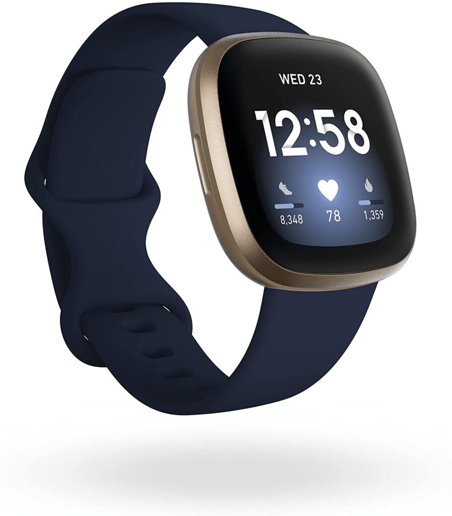 Fitbit Versa 3 Health & Fitness Smartwatch for Senior people