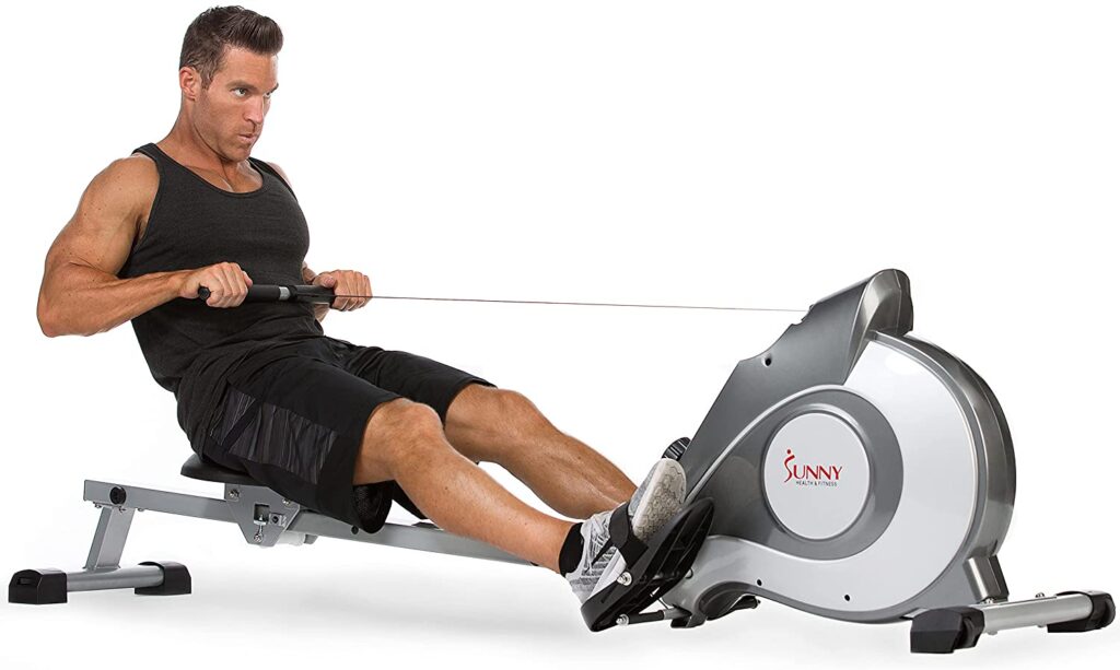 SF-RW5515 Sunny Health & Fitness Magnetic Rowing Machine for Elderly.