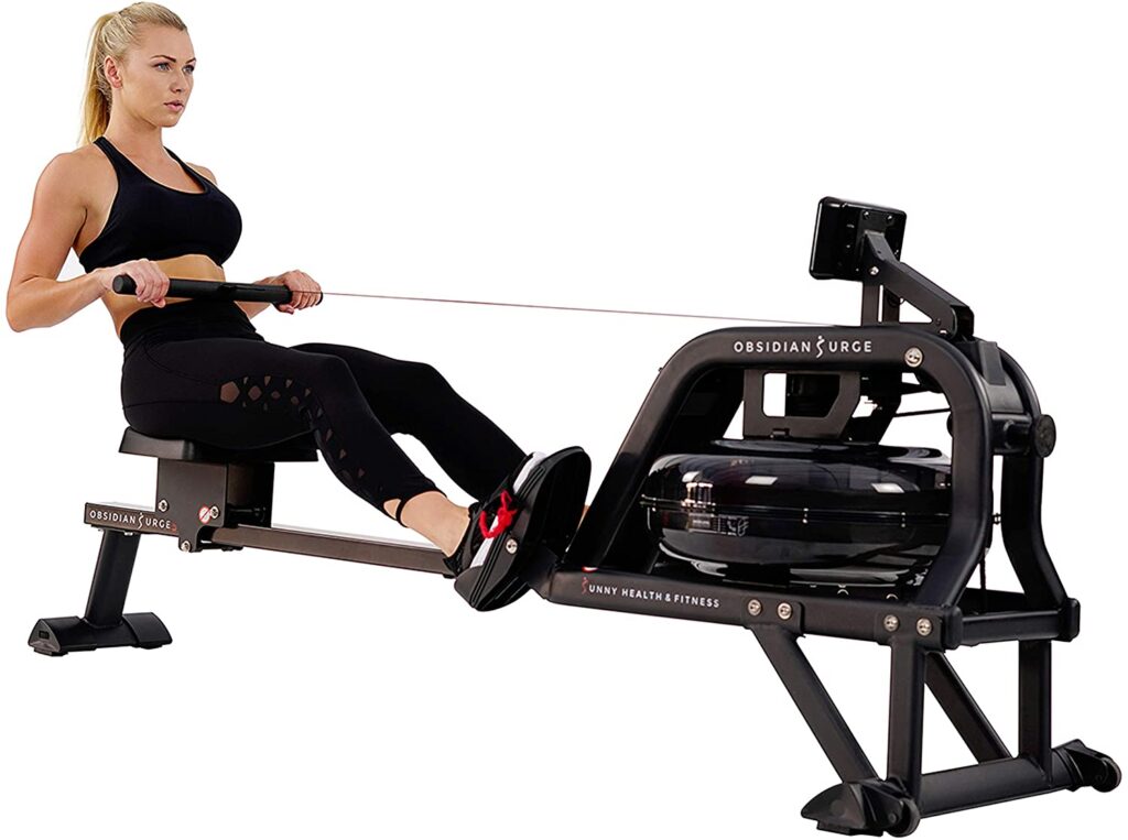 Sunny Health & Fitness SF-RW5713Rowing Machine for Older age individuals.