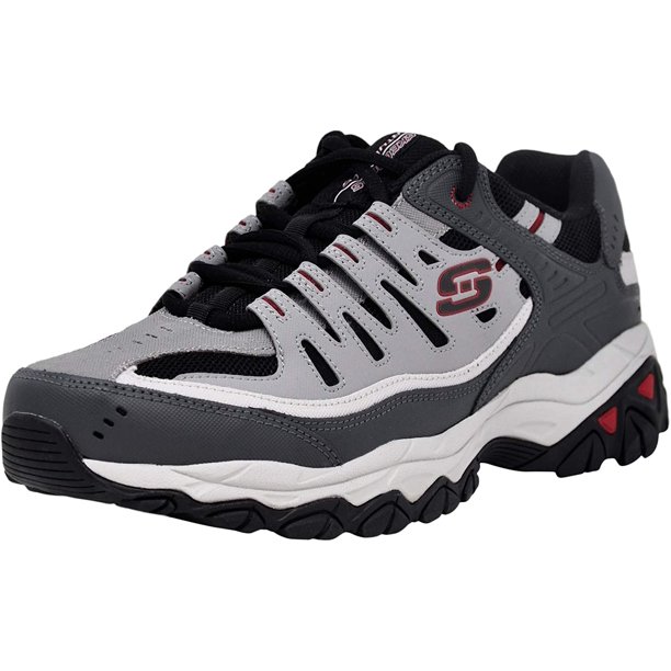 Skechers Afterburn Memory-Foam Sneaker Running Shoes For Seniors.