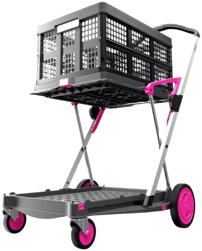 CLAX Mobile Folding Trolley, Shopping cart for Seniors