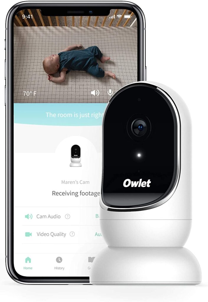 Owlet Cam room Monitor for Senior people