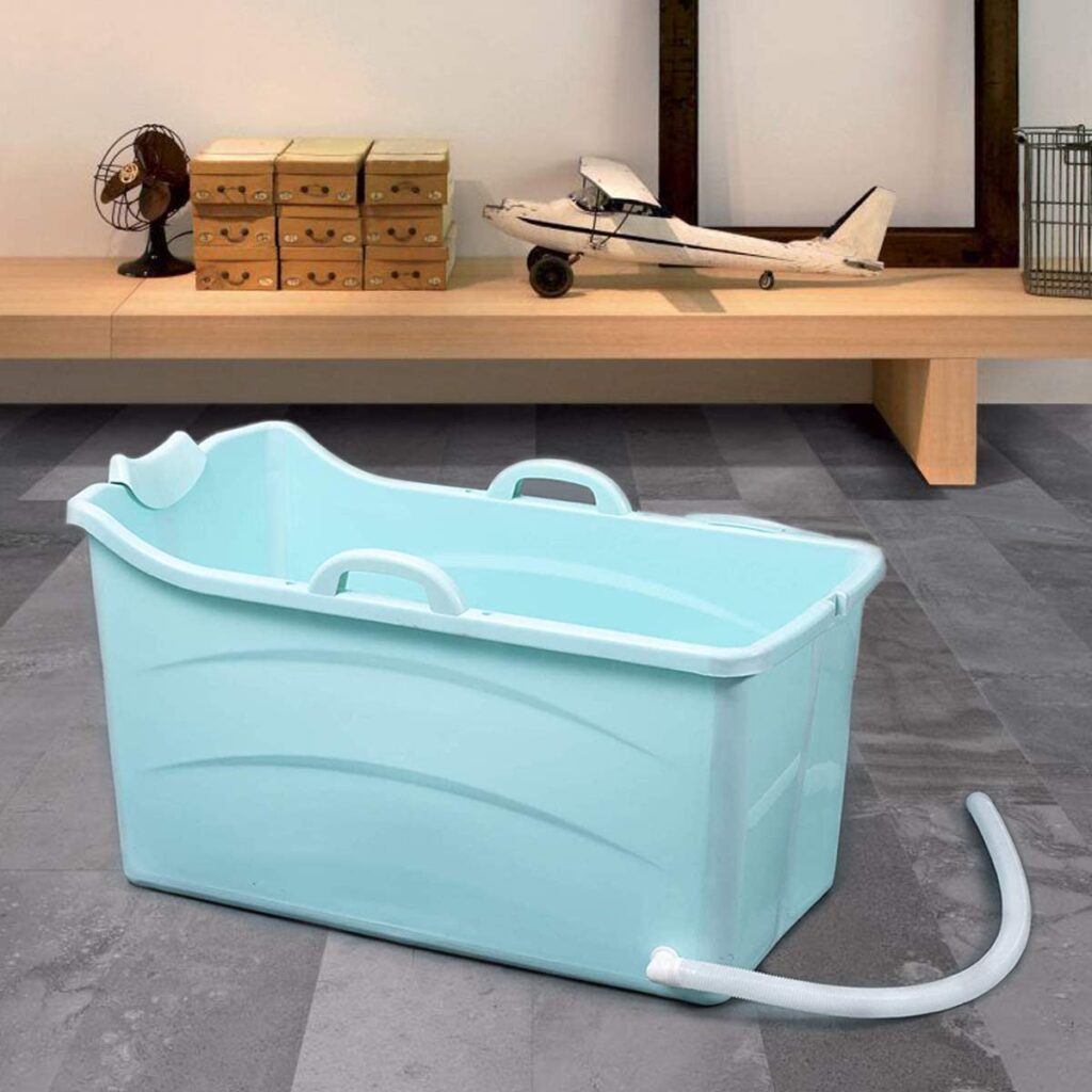 Portable Foldable Bathtub Home SPA Bathtub for Senior Adults