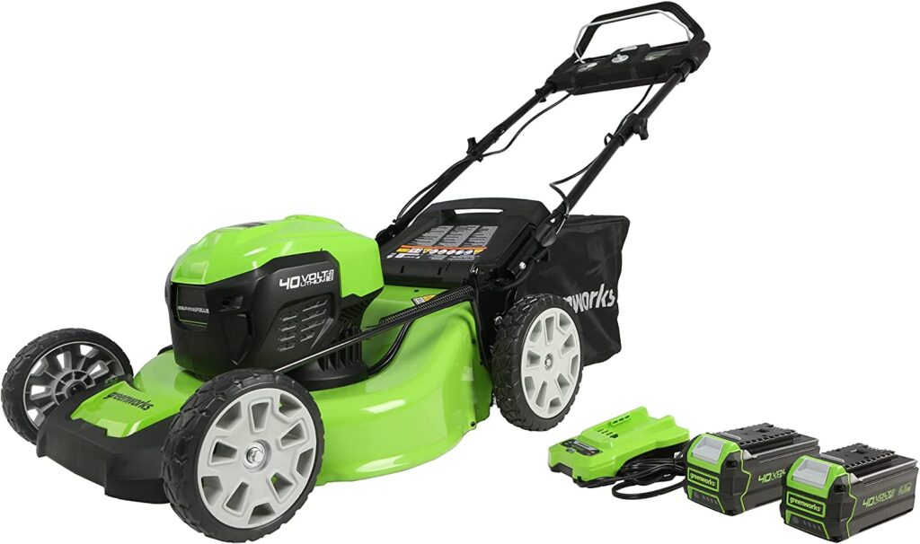 Greenworks Self-Propelled Lawn Mower for Senior Individuals