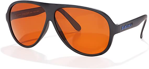 BluBlocker, Black Original Aviator Sunglasses for Elderly people