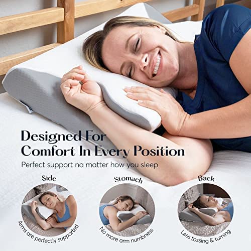 SUTERA Memory Foam Sleeping Pillow for Senior Adults