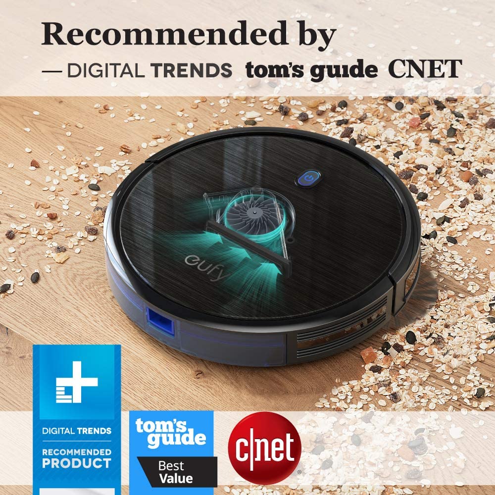 Eufy by Anker, Slim Robot Vacuum Cleaner for Elderly people