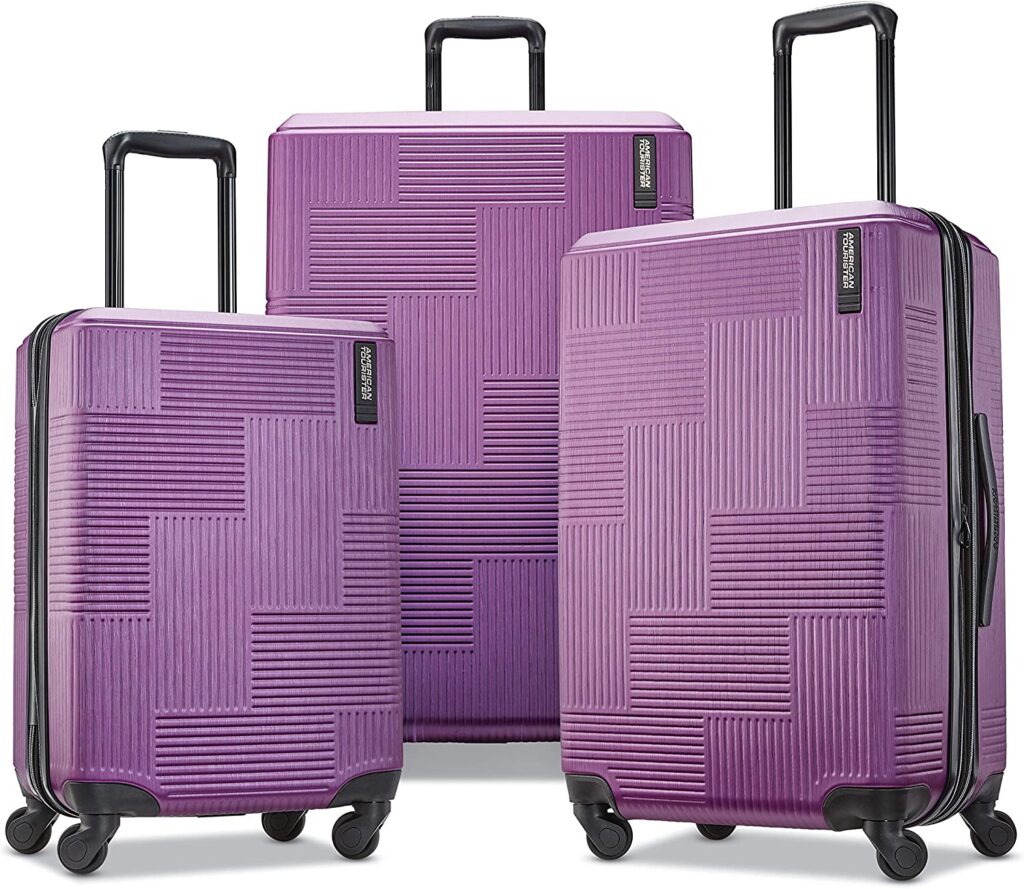 American Tourister Stratum 3-Piece Set Luggage for Senior peoples