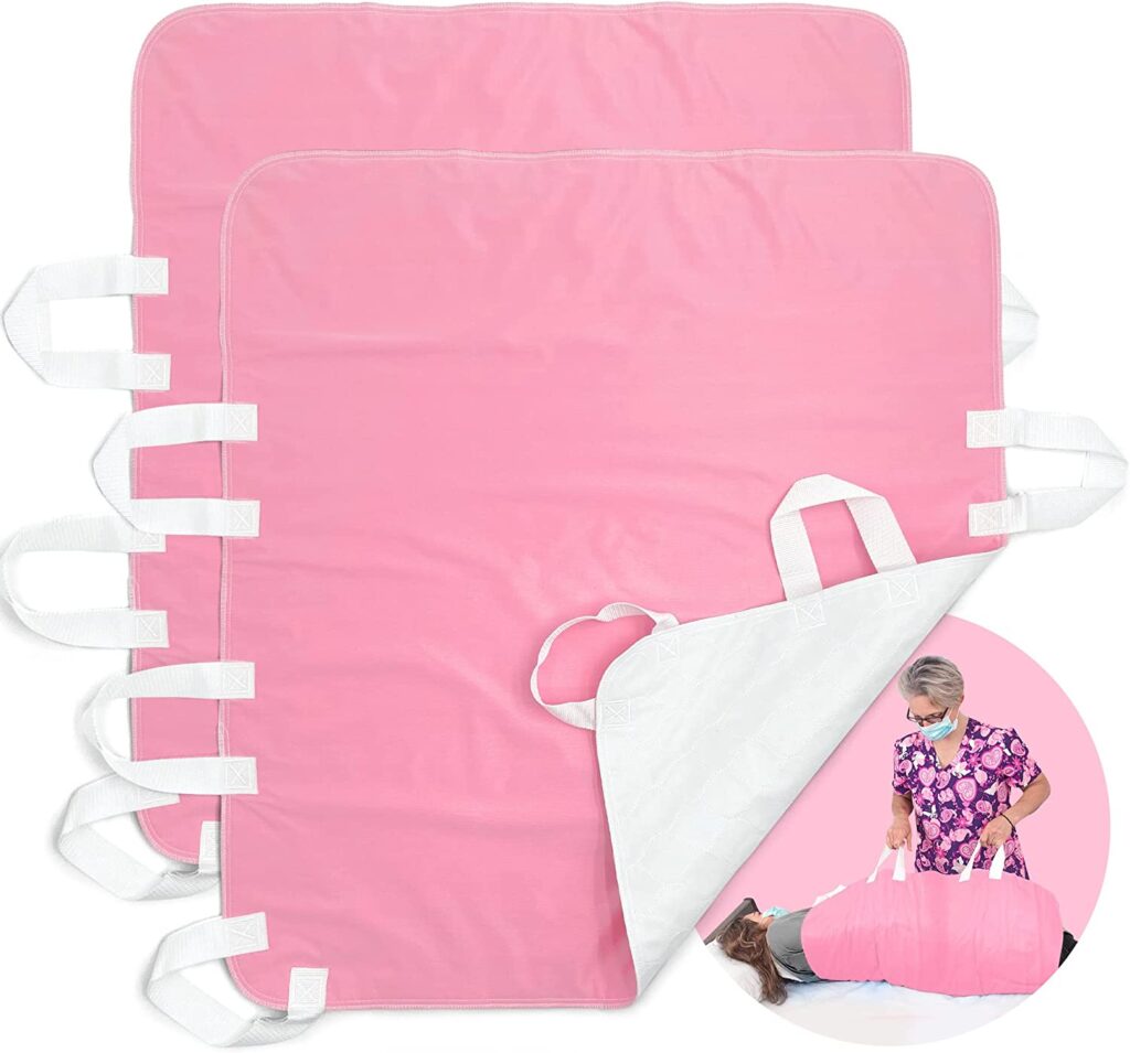 Atcha Ba Positioning Bed Pad with Handles for Senior Adults